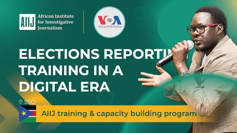 Elections reporting training in a digital era - South Sudan