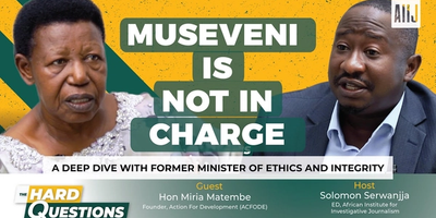 Museveni is not in charge